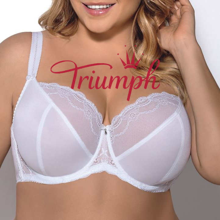 Triumph - 3 db (75A-110F) 💝Vezeték nélküli pamut alsónemű